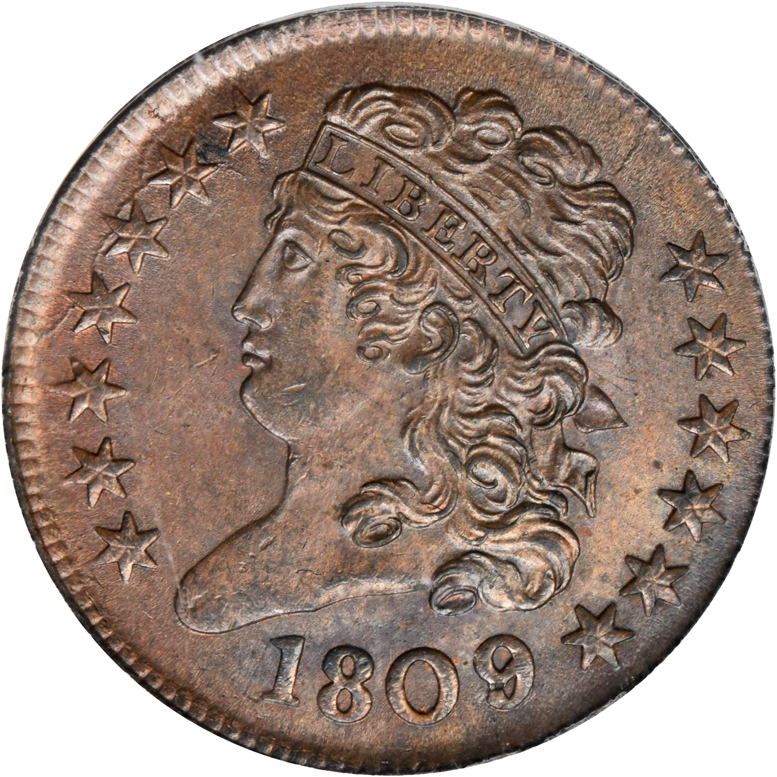 Value of 1809 Classic Head Half Cent | Rare Coin Buyers
