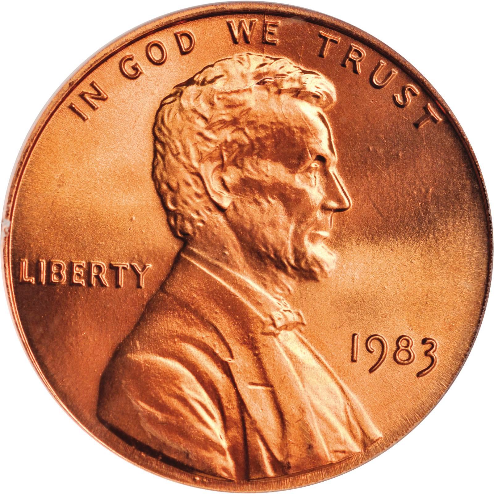 Value Of 1983 Lincoln Cents We Appraise Modern Coins