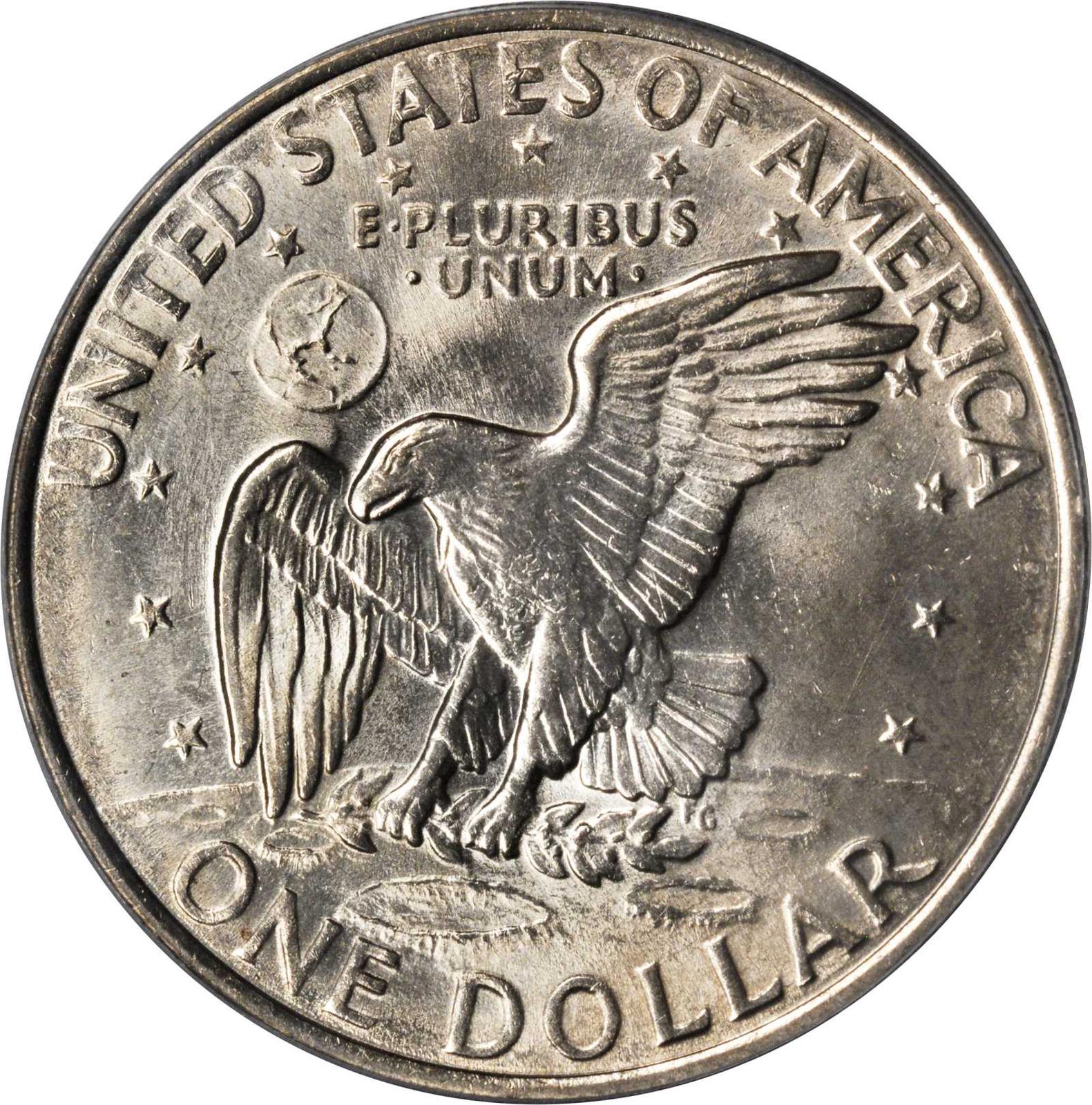 Value Of 1971 D Eisenhower Dollar Sell Modern Coins
