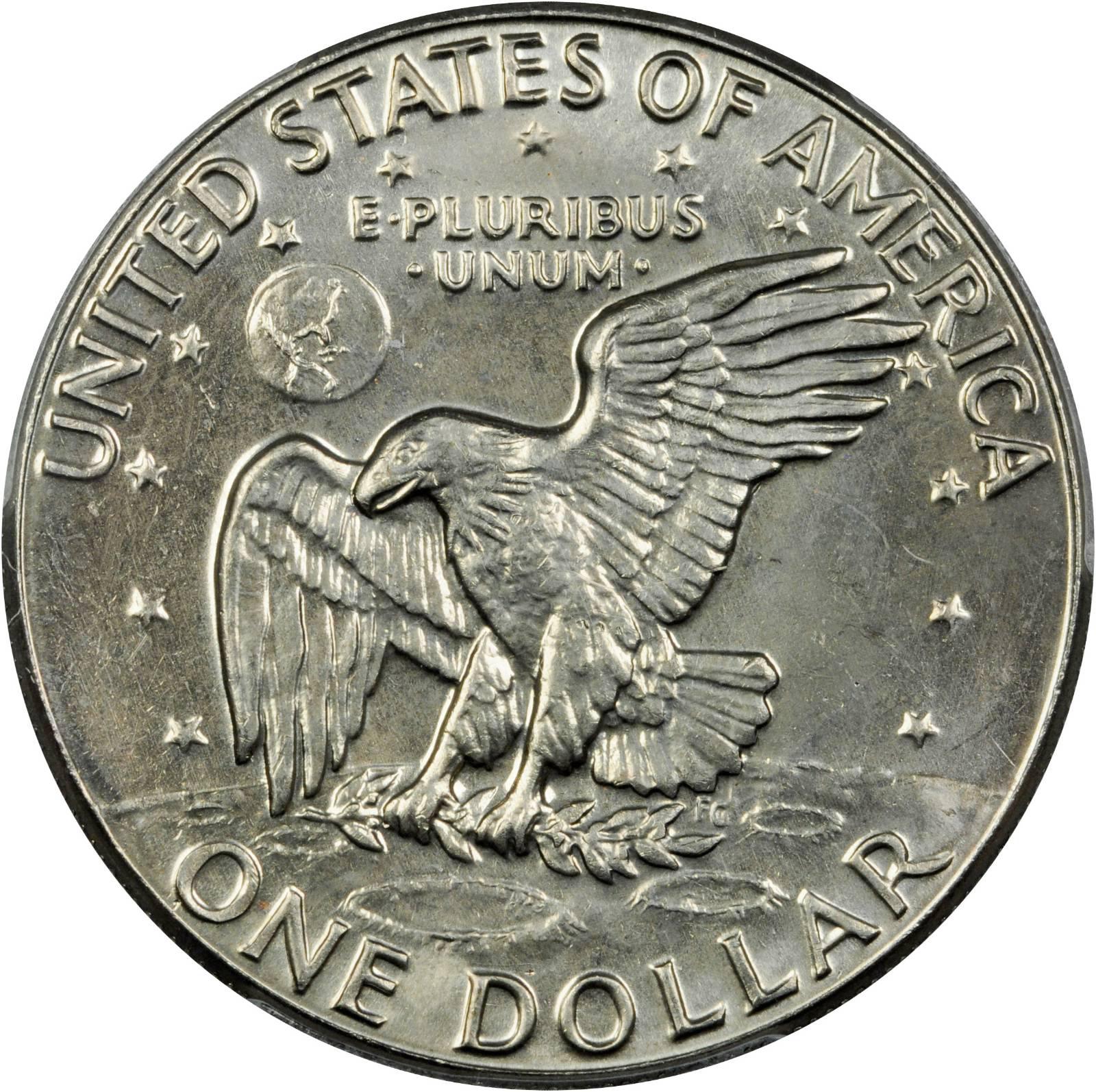 Value of 1977-D Eisenhower Dollar | Sell Modern Coins