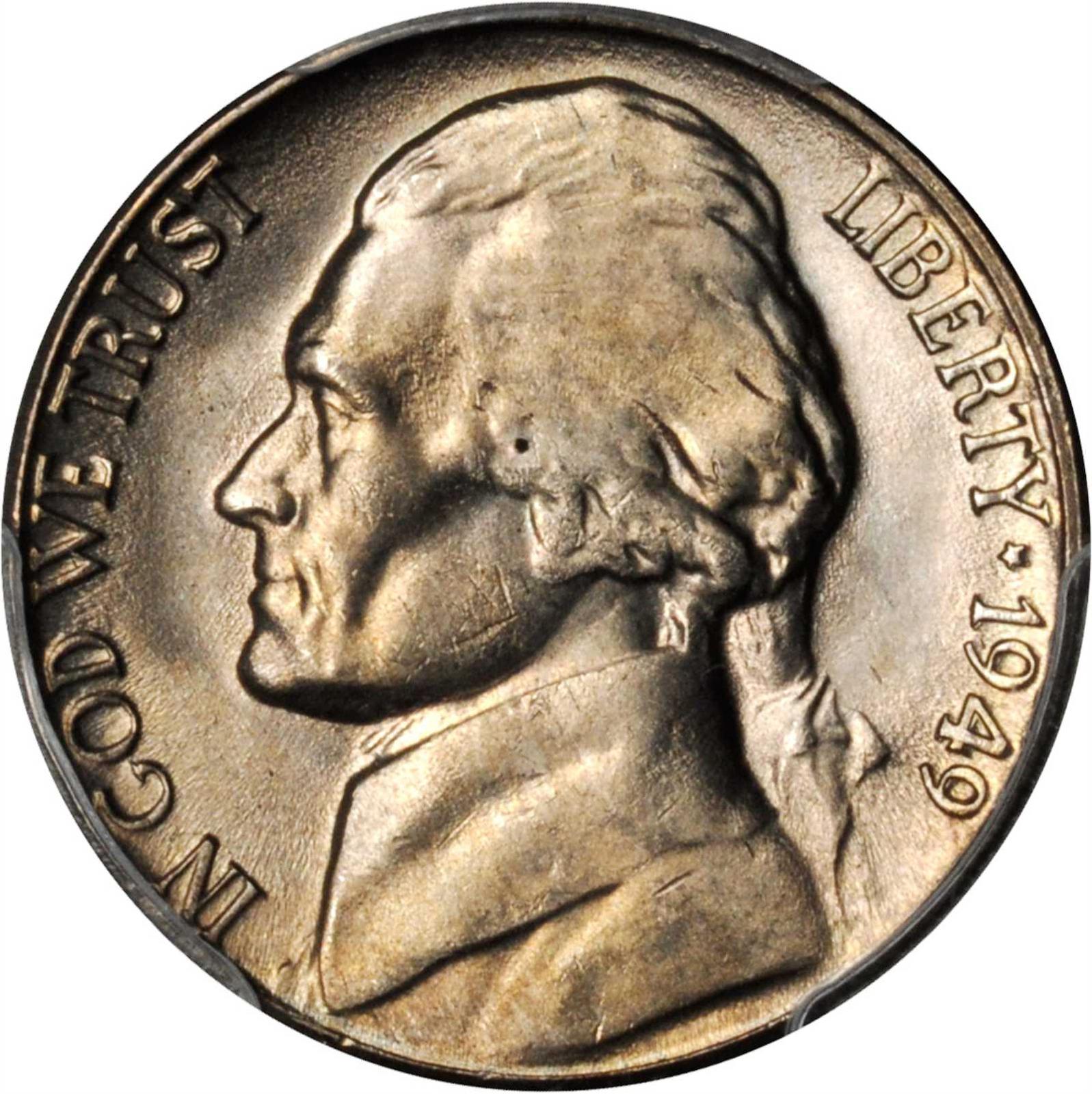 1949-D/S Jefferson Nickel | Sell & Auction Modern Coins