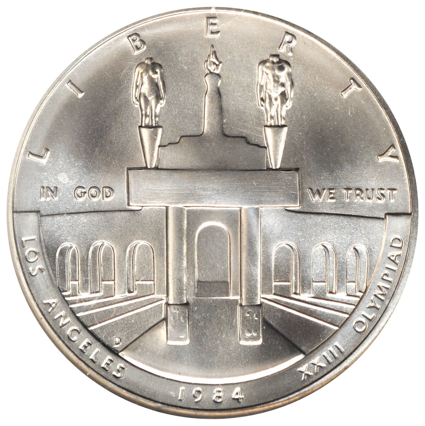 Value Of 1984 1 Olympic Silver Coin Sell Silver Coins