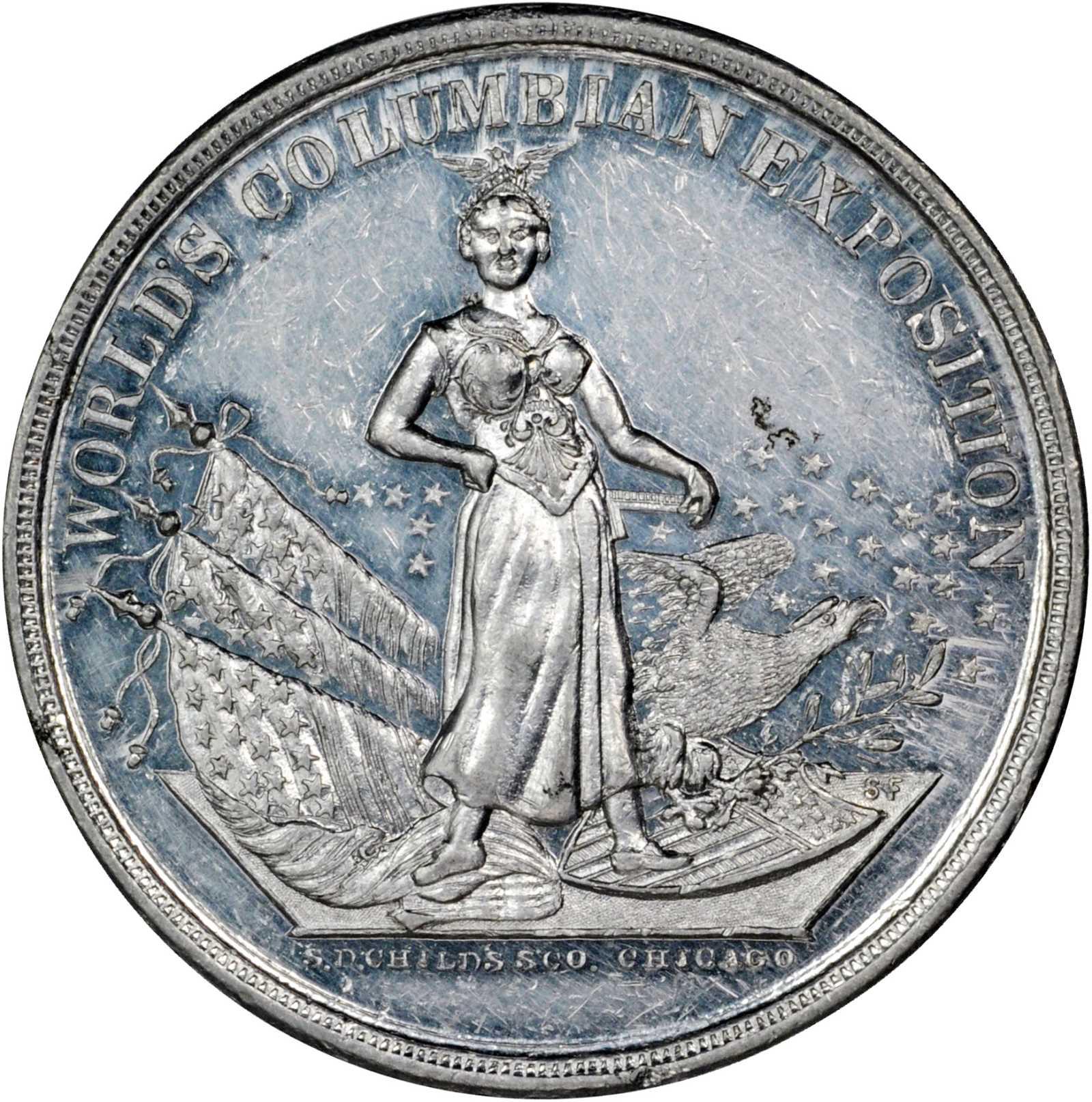 1893 columbian exposition half dollar