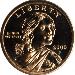 goodacre sacagawea 2000 coin