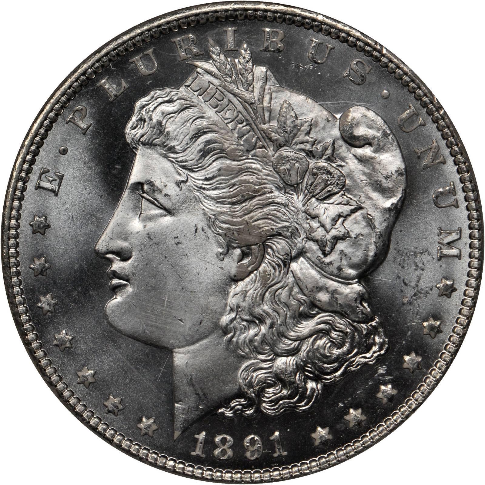 1891-CC Morgan Dollar Good