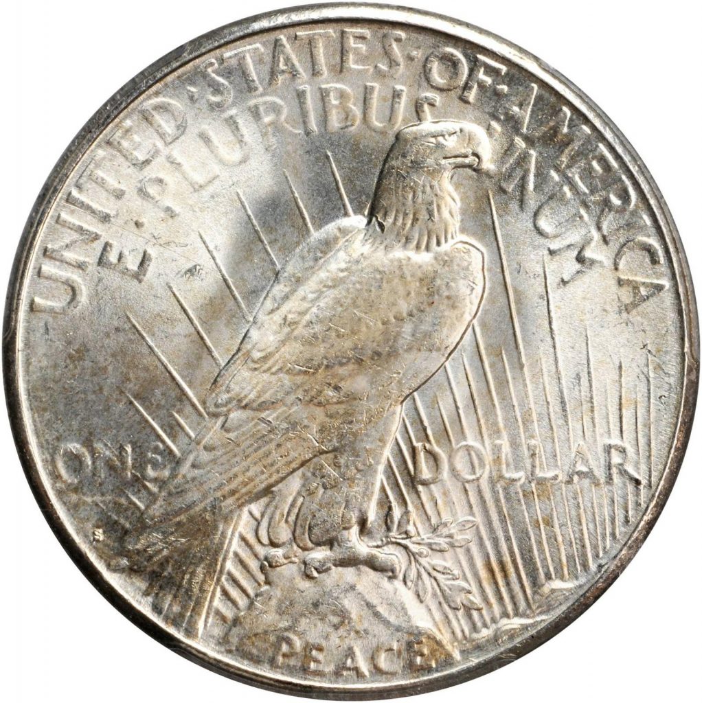 Value Of 1924-s Silver Peace Dollar 