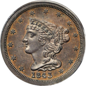 rare coin experts Braided Hair Half Cent