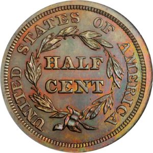 rare coin experts Braided Hair Half Cent