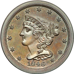 old coin appraisal Braided Hair Half Cent