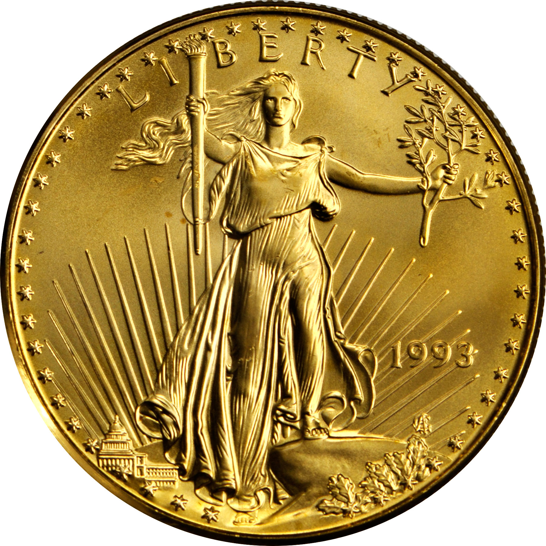 Value Of 1993 5 Gold Coin Sell 10 OZ American Gold Eagle