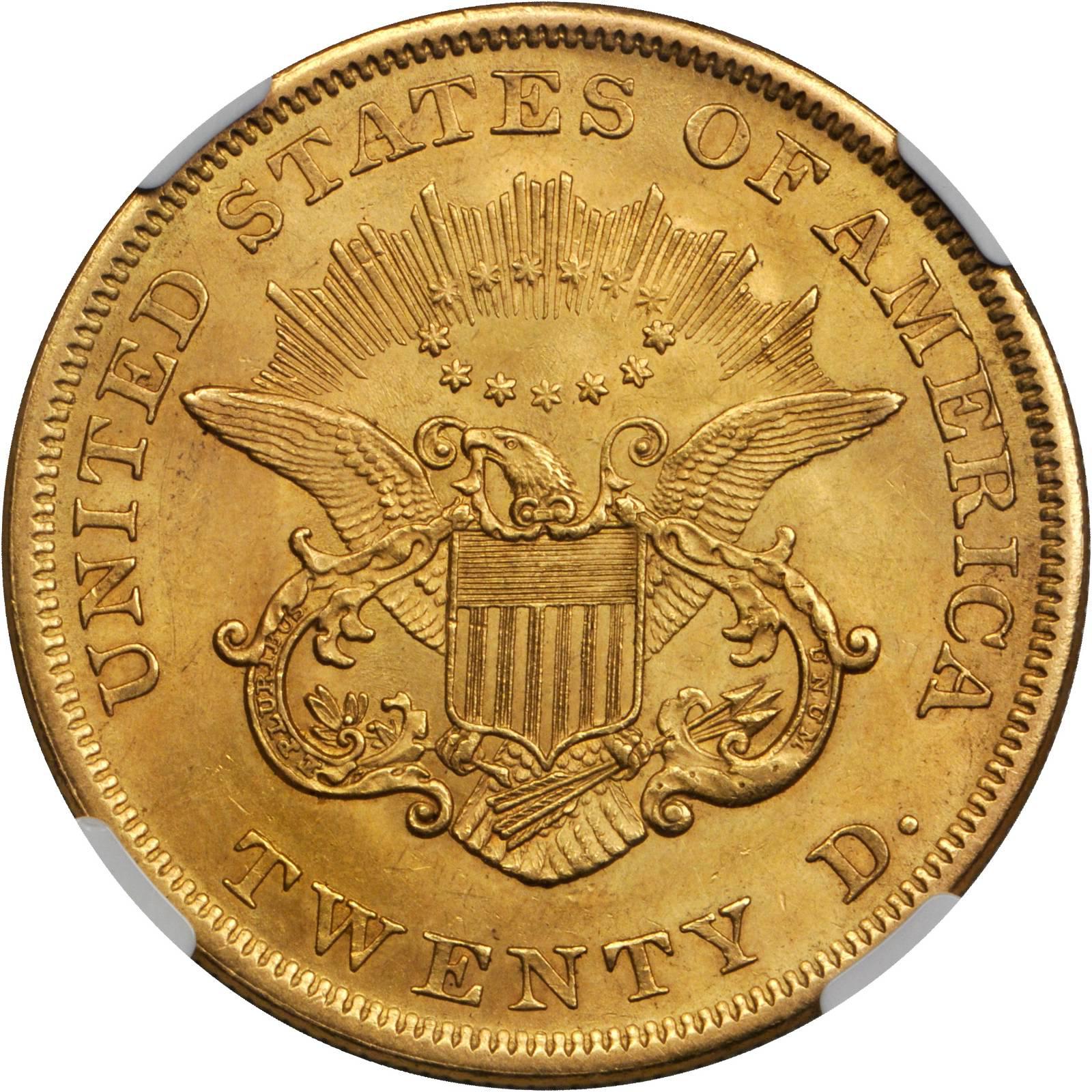 Value Of 1854 20 Small Date Gold Coin Liberty Double Eagle
