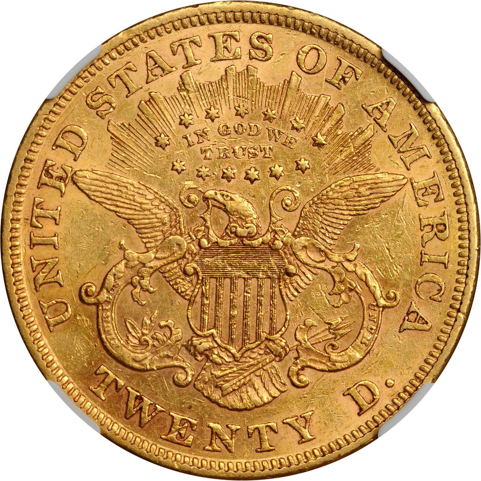 Value Of 1870 20 Liberty Double Eagle Sell Rare Coins