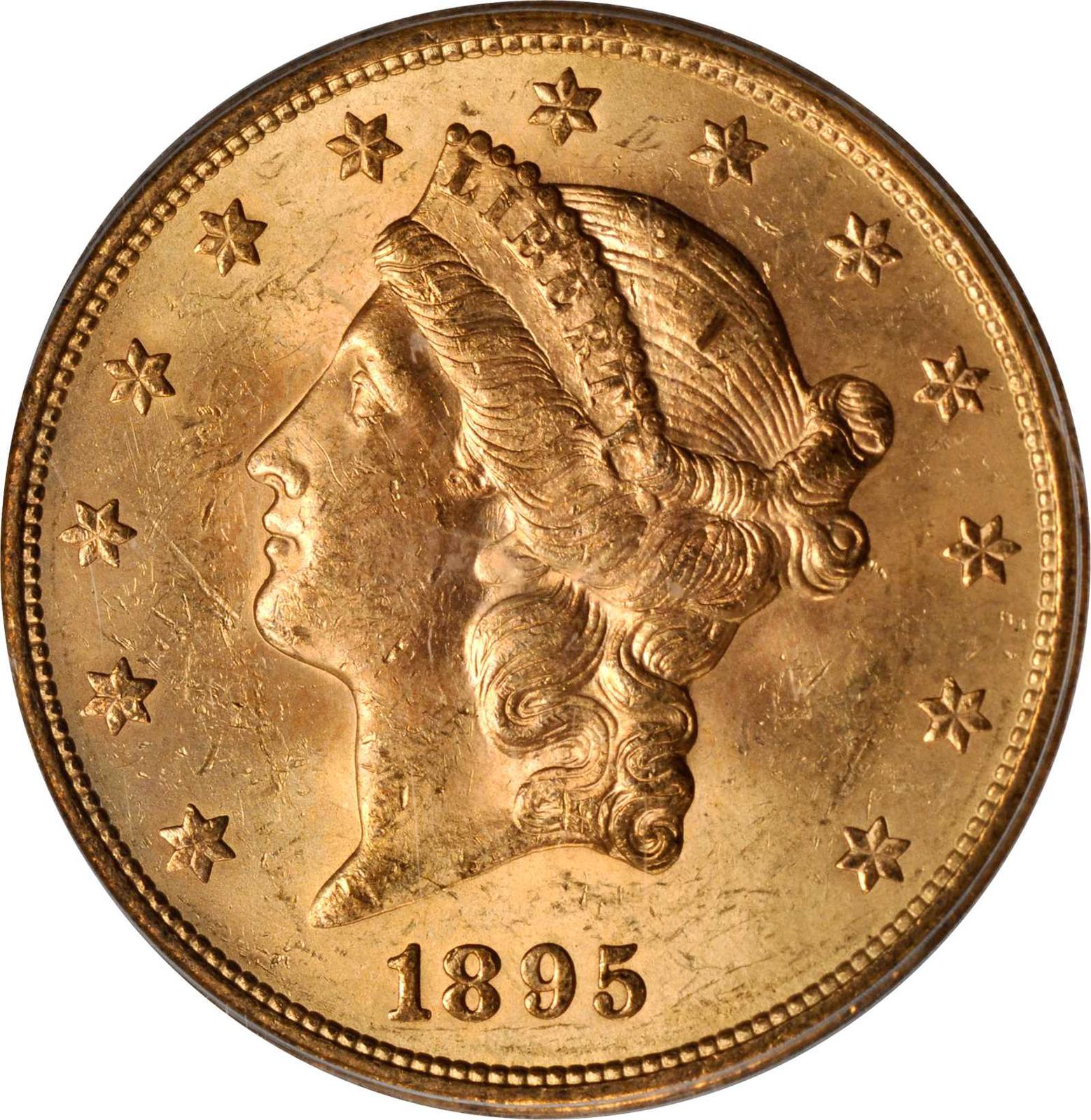 Value Of 1895 S 20 Liberty Double Eagle Sell Rare Coins