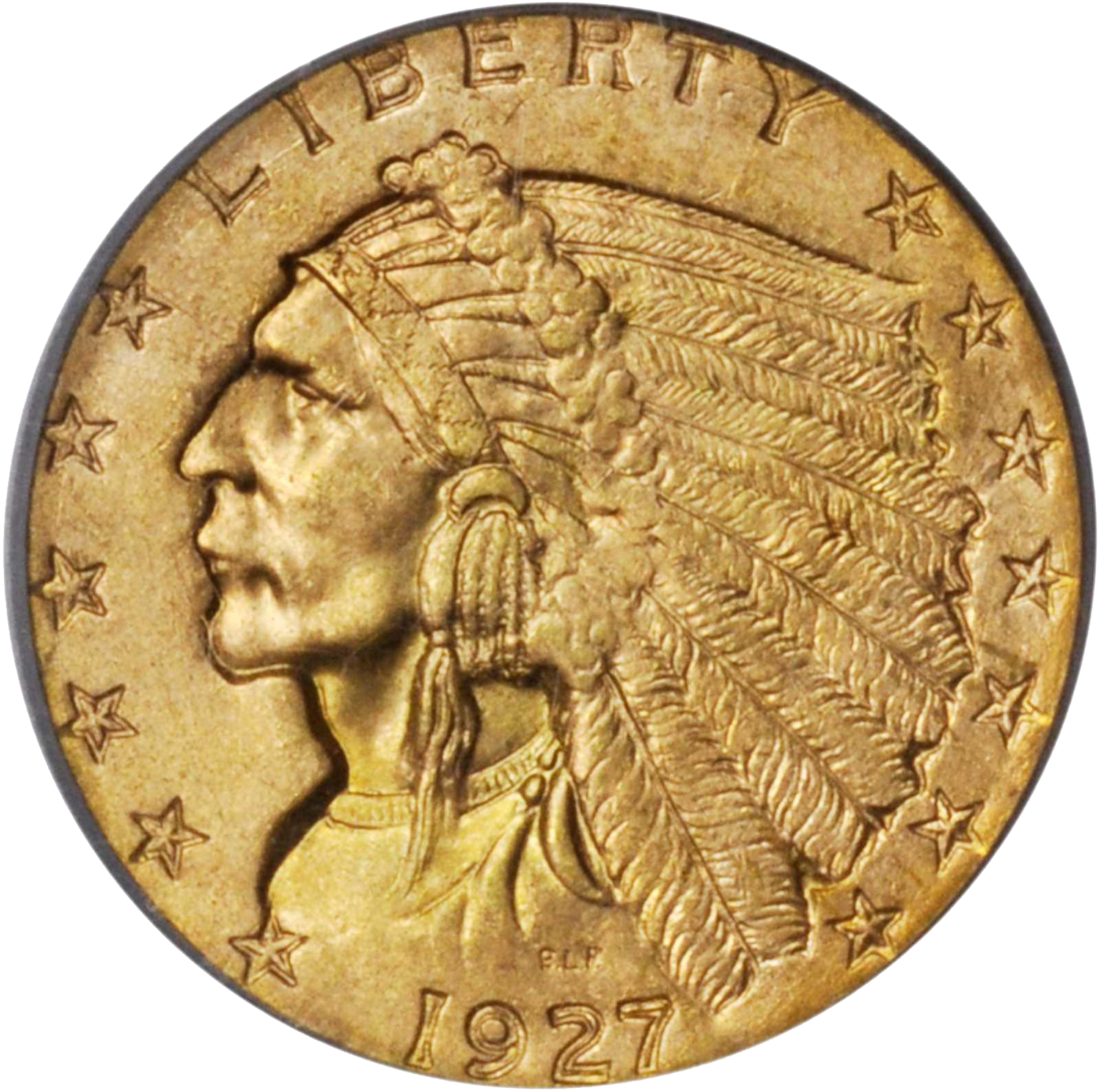 Value of 1927 Indian Head $2.50 Gold | Rare Coin Buyers