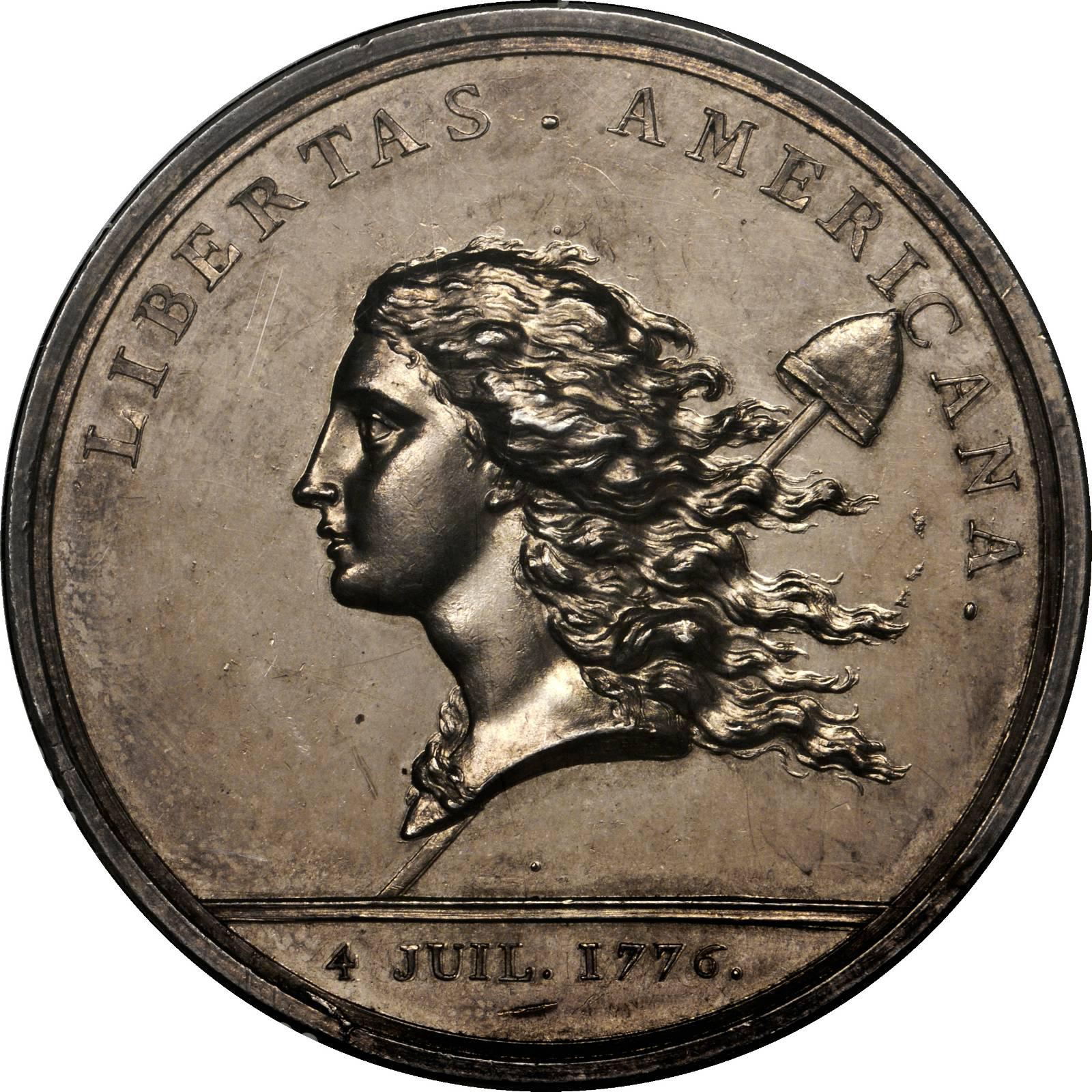 Value Of 1782 Libertas Americana Medal Rare Medal Buyers