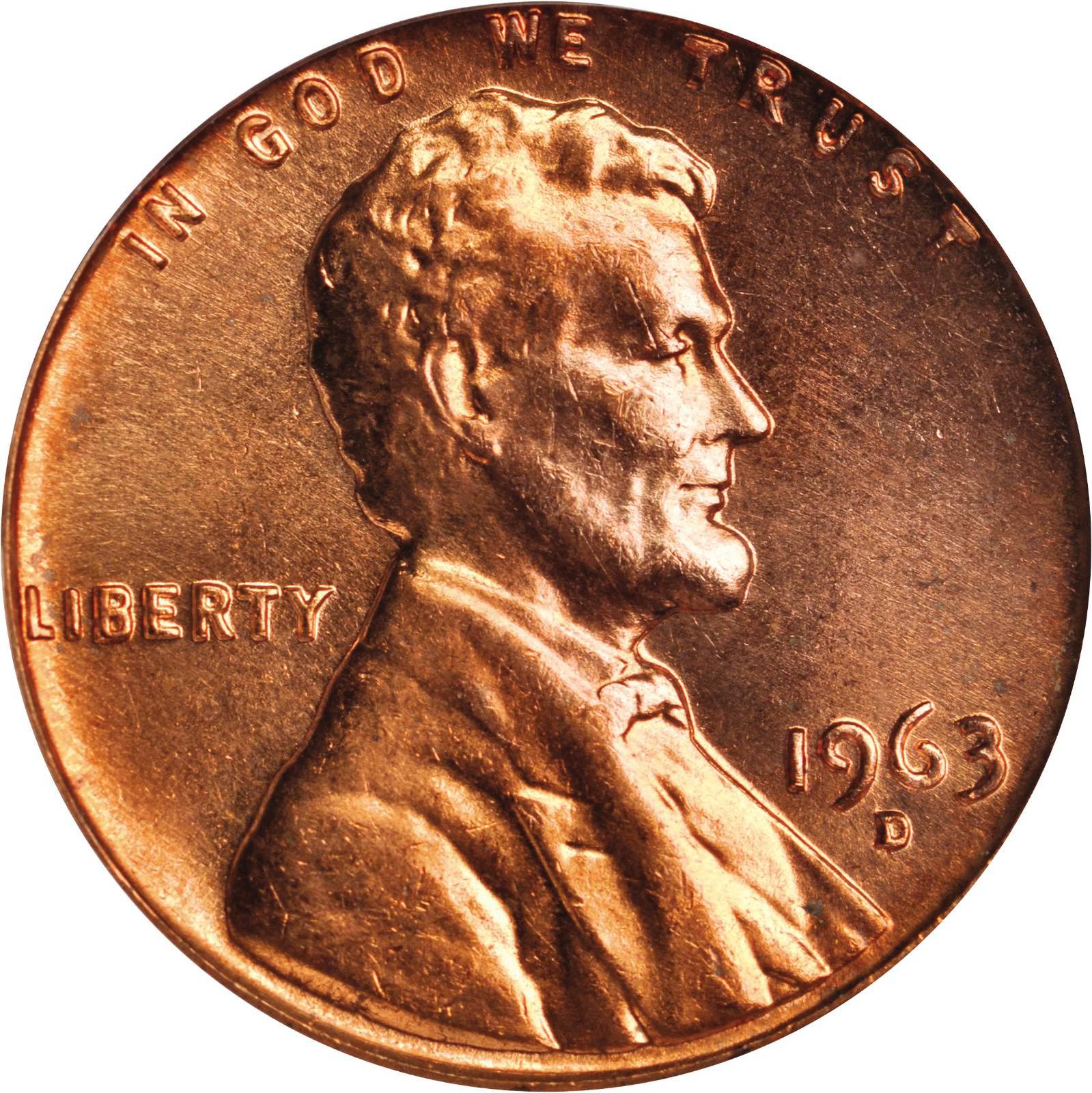 Value of 1963-D Lincoln Cents | We Appraise Modern Coins