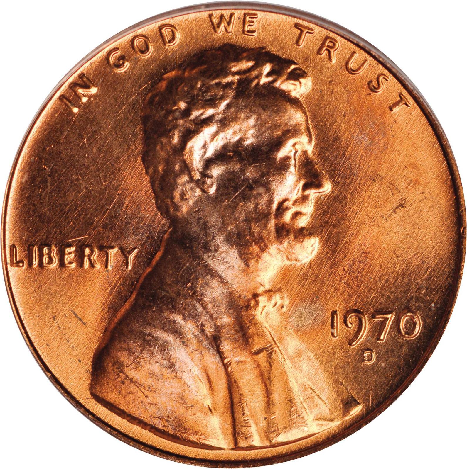 Value Of 1970 D Lincoln Cents We Appraise Modern Coins