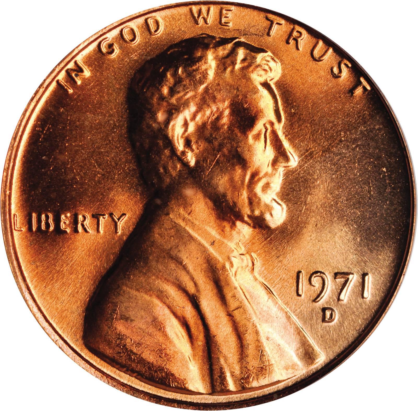 Value of 1971-D Lincoln Cents | We Appraise Modern Coins