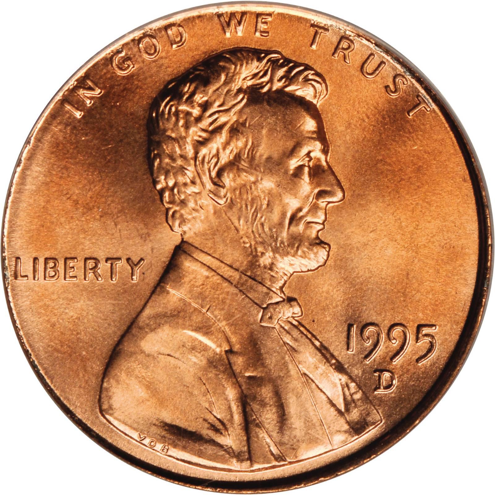 Value Of 1995 D Lincoln Cents We Appraise Modern Coins