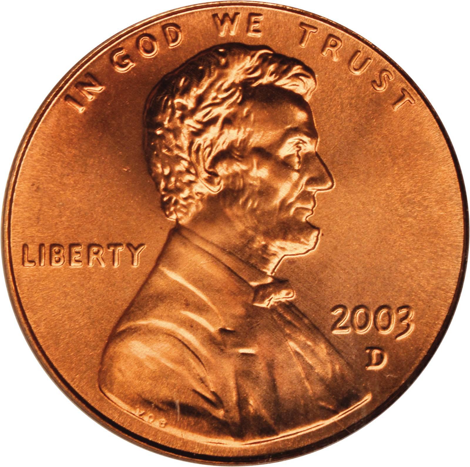 Download Value of 2003-D Lincoln Cents | We Appraise Modern Coins