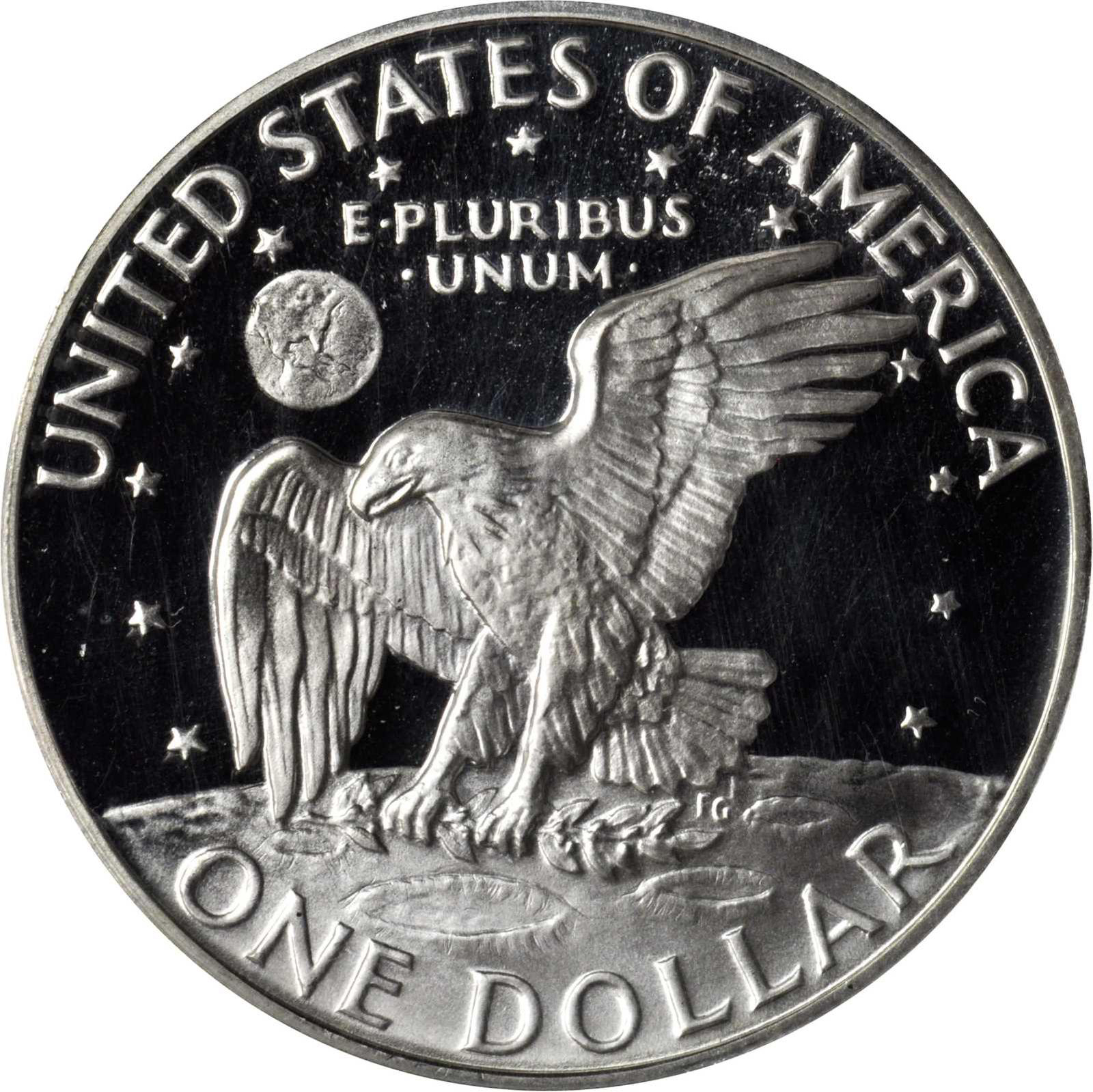 Value Of 1972 S Silver Eisenhower Dollar Sell Modern Coins