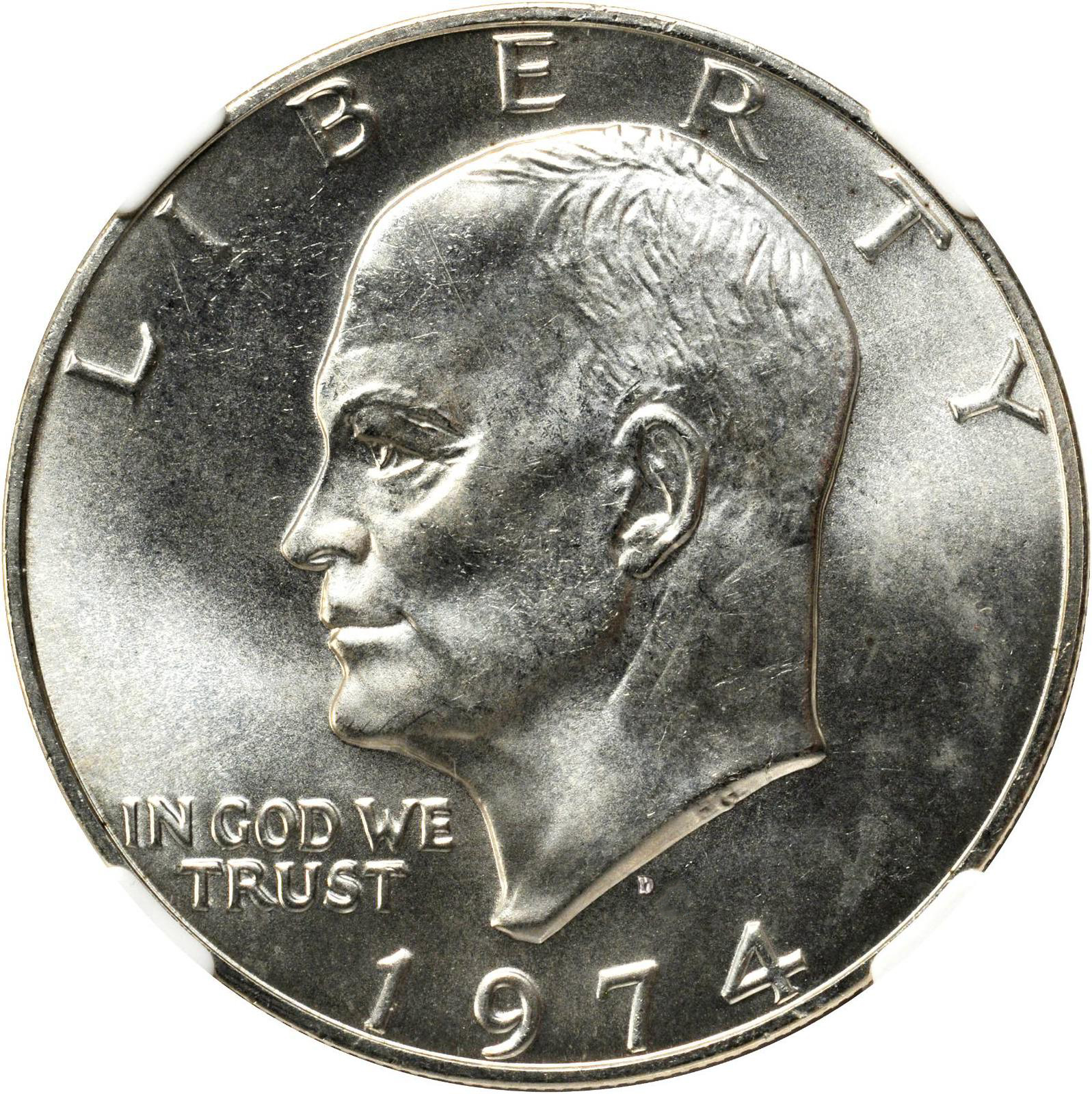 Value of 1974-D Eisenhower Dollar Sell Modern Coins