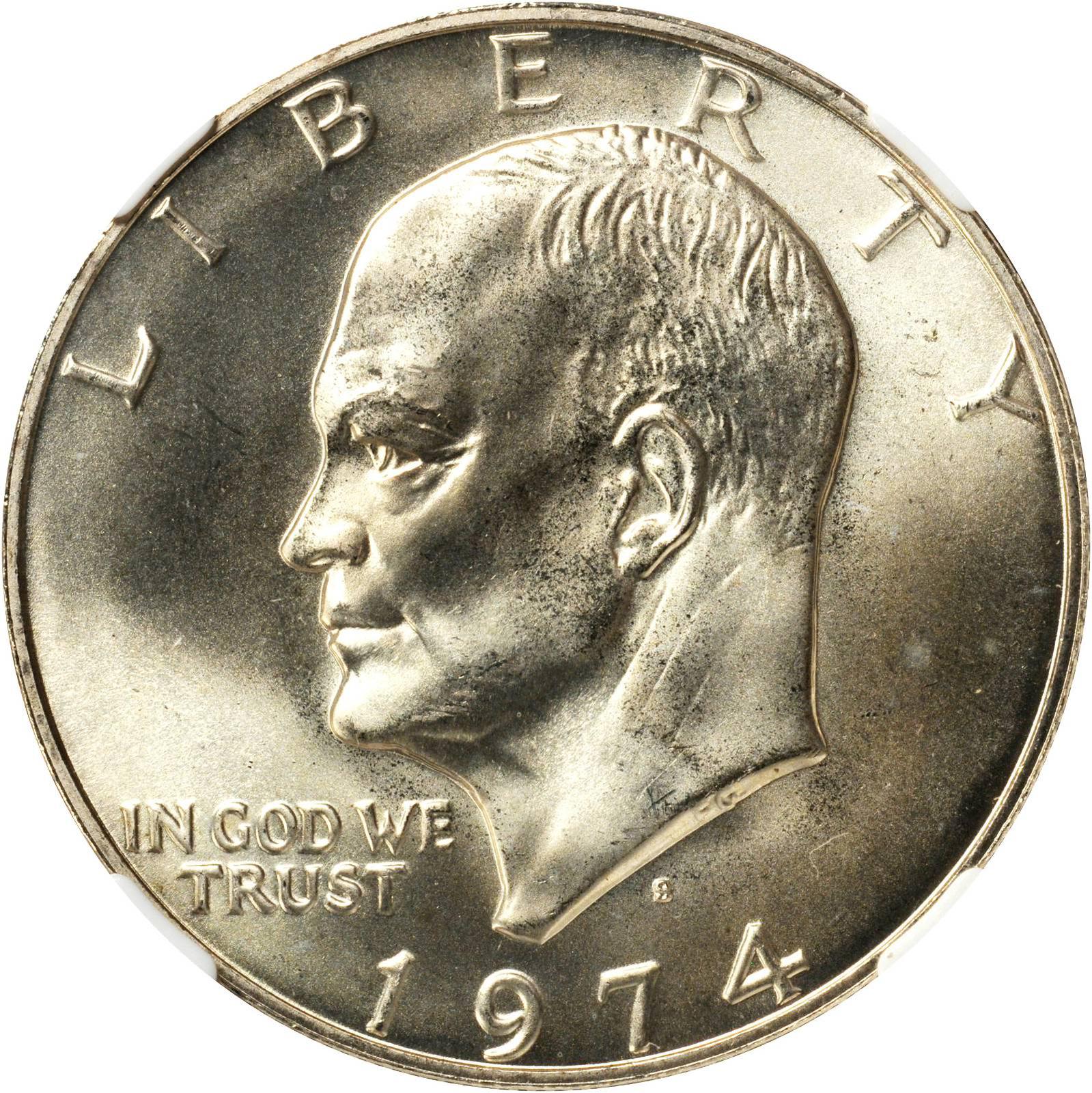 Value of 1974-S Eisenhower Dollar | Sell Modern Coins