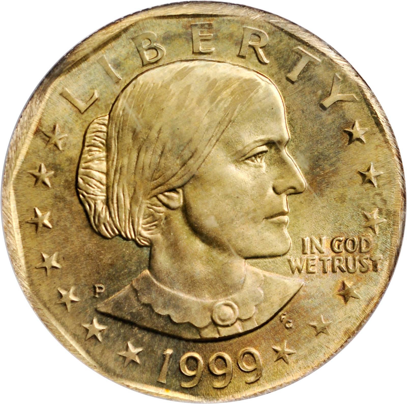 Susan B. Anthony Dollar (1979-1999) Image
