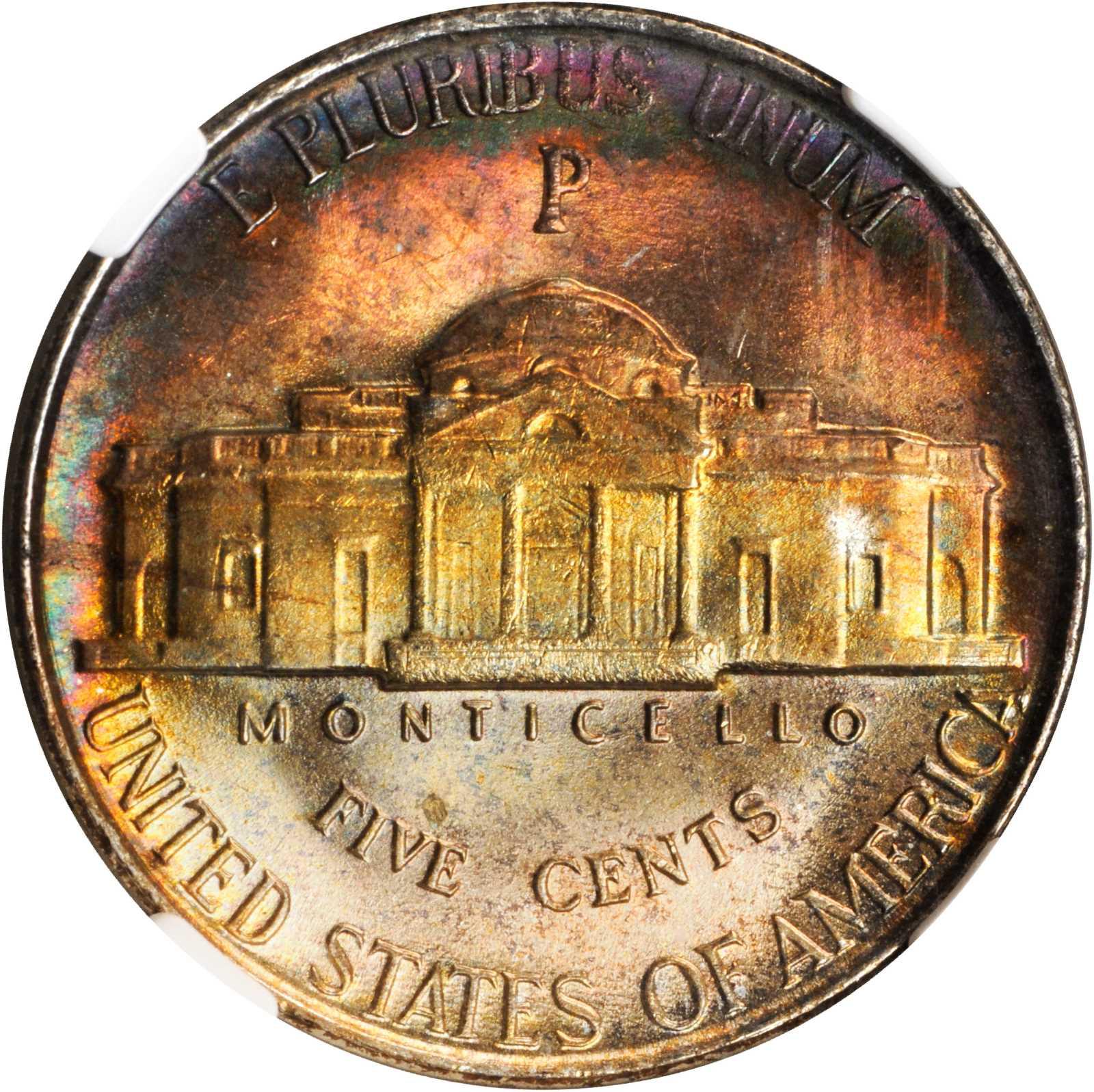 1945-P BU Jefferson Nickel