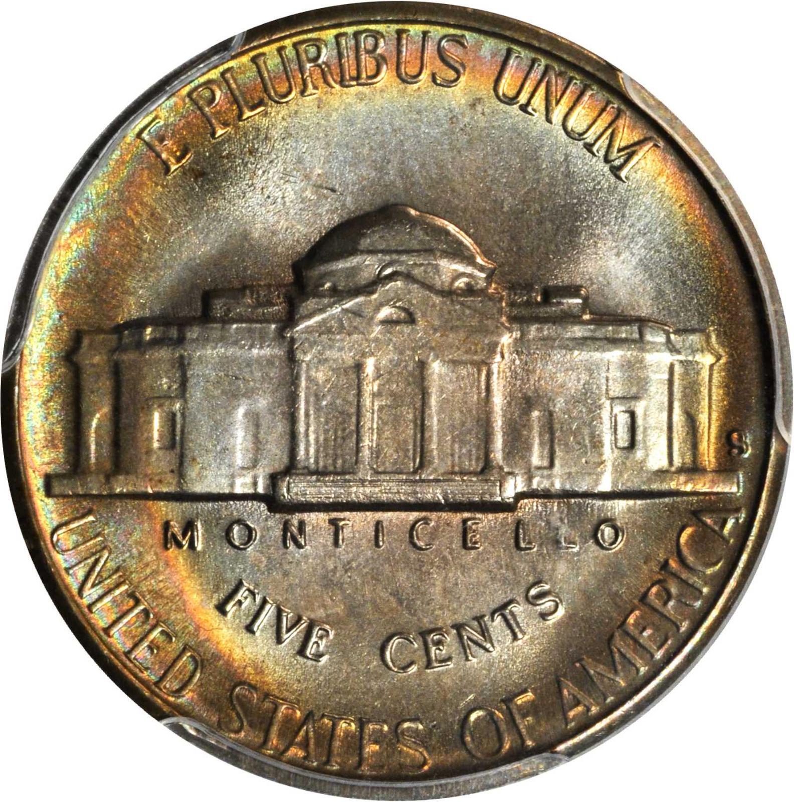 1949-S Jefferson Nickel // Gem BU // 1 Coin 1 