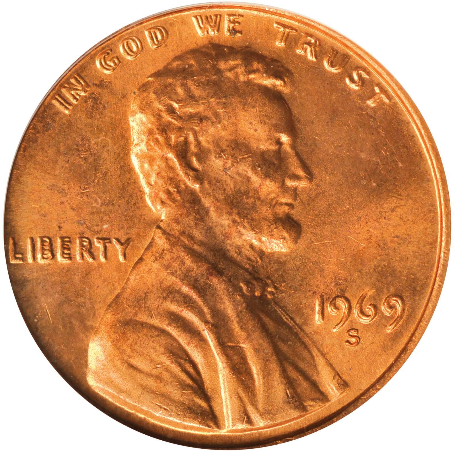 Rare 1969 D penny Lincoln coin sells for more than $2,000 - and