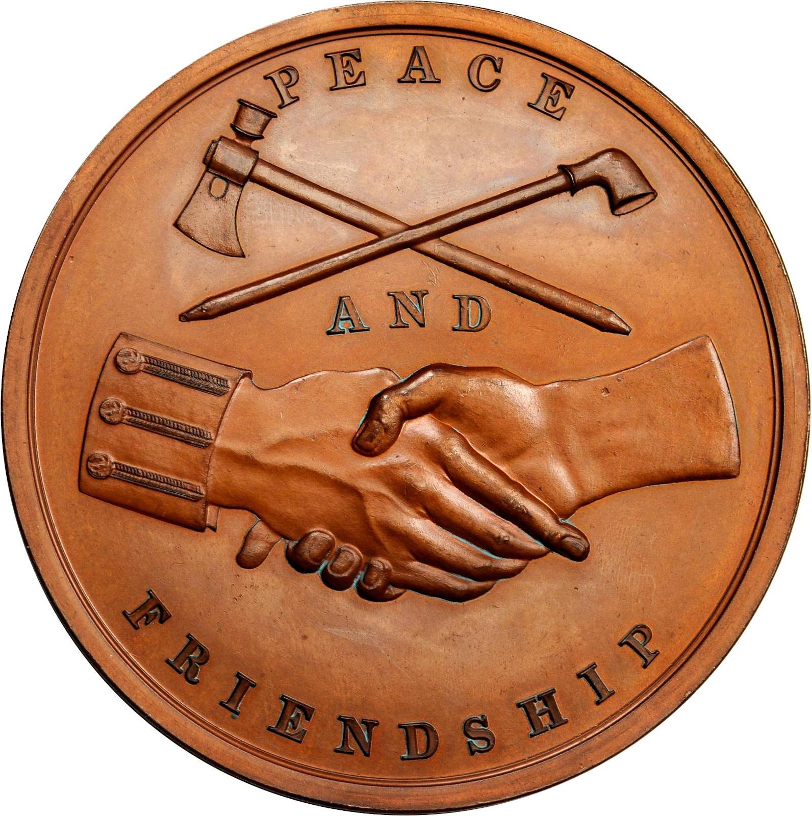 Value of 1845 James K. Polk Indian Peace | Medal Buyers