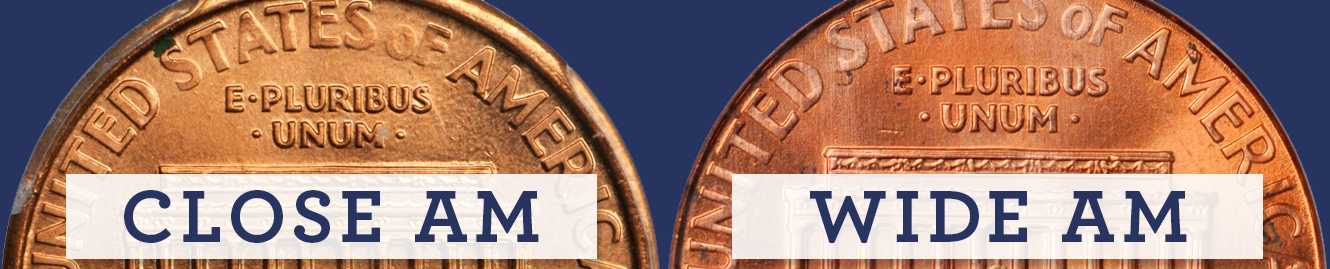 Wide AM And Close AM Lincoln Varieties Coins, 58% OFF