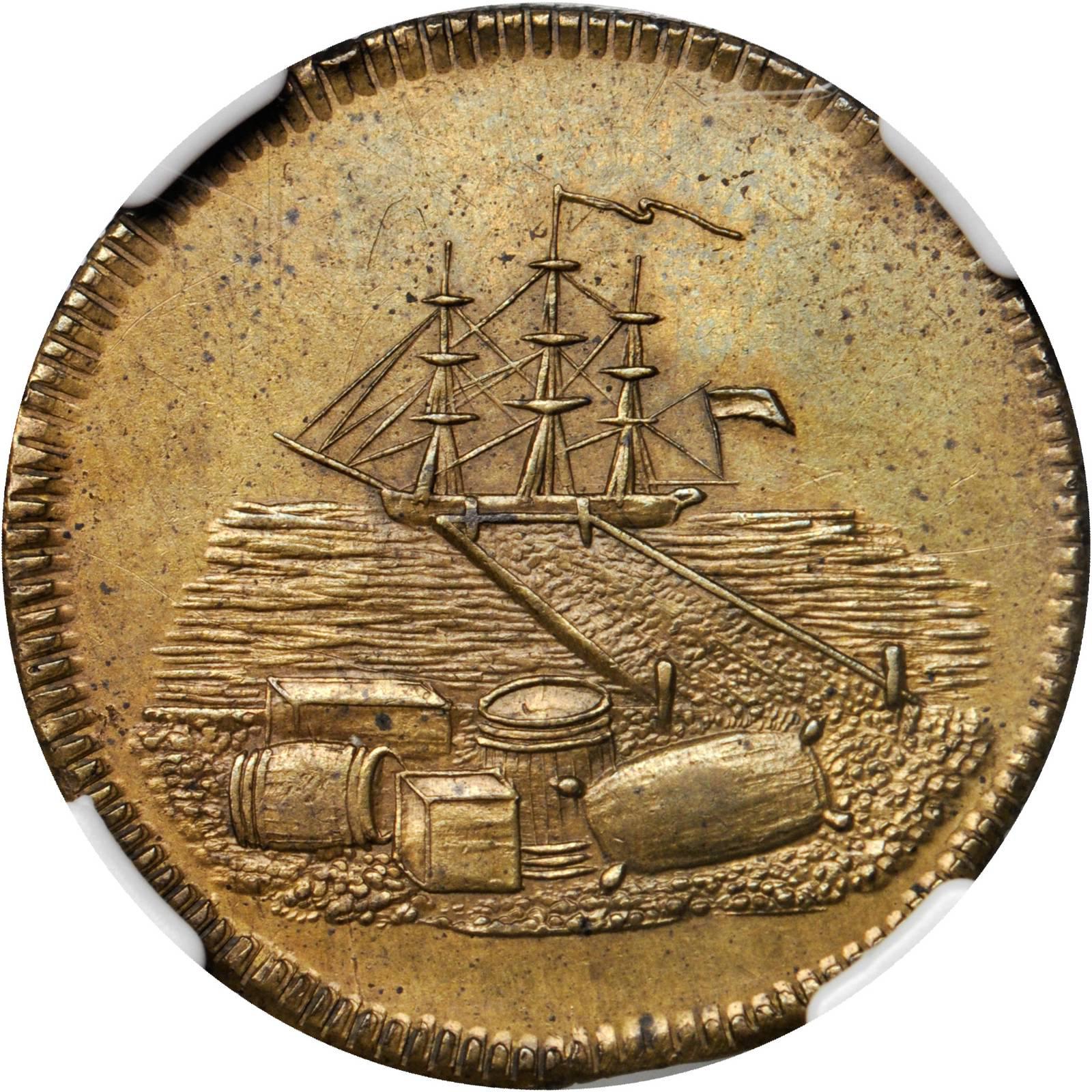 New York NY Ship Port Token Rare Token Buyer