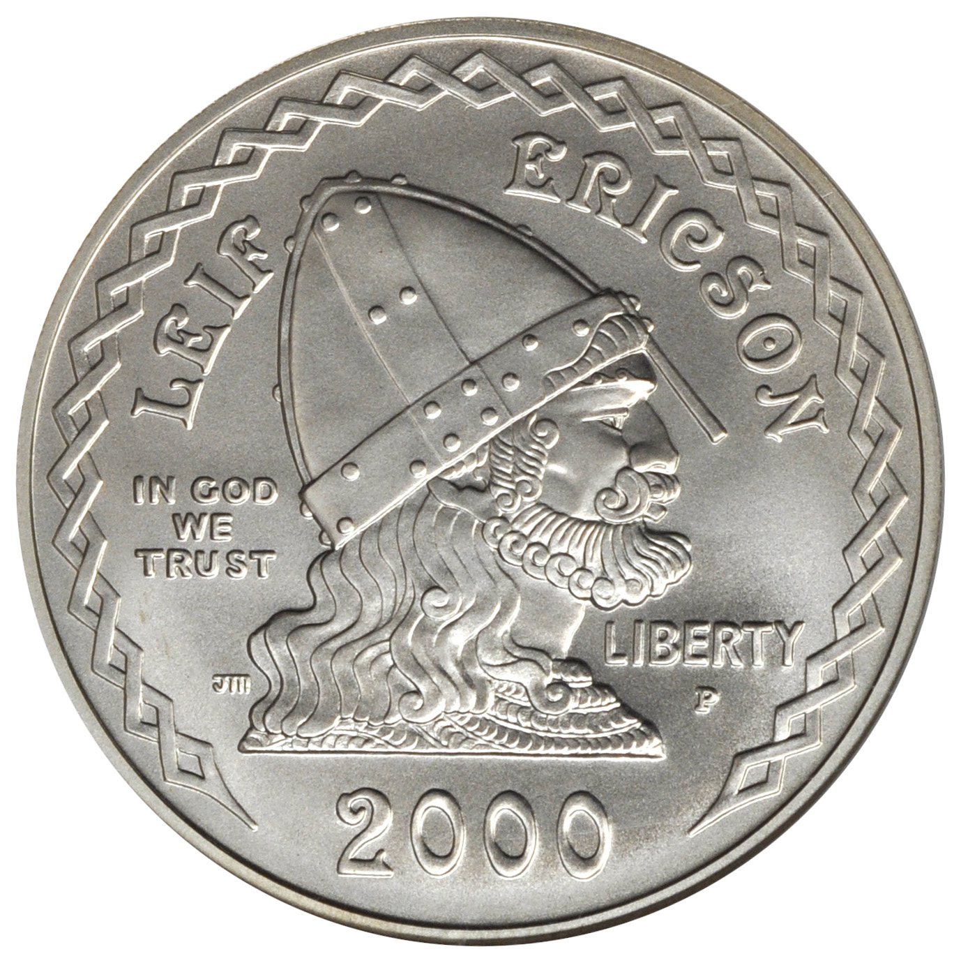Value of 2000 $1 Leif Ericson Silver Coin | Sell Coins
