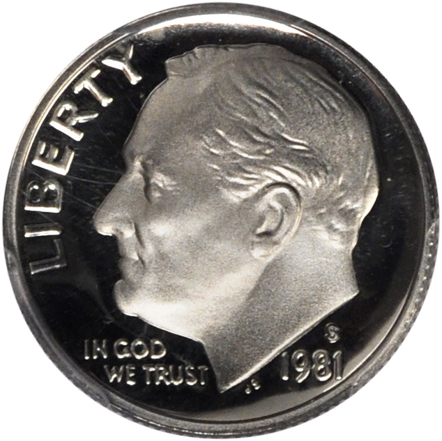 Value Of 1981 S Type 1 Dime Auction Rare Coin Buyers