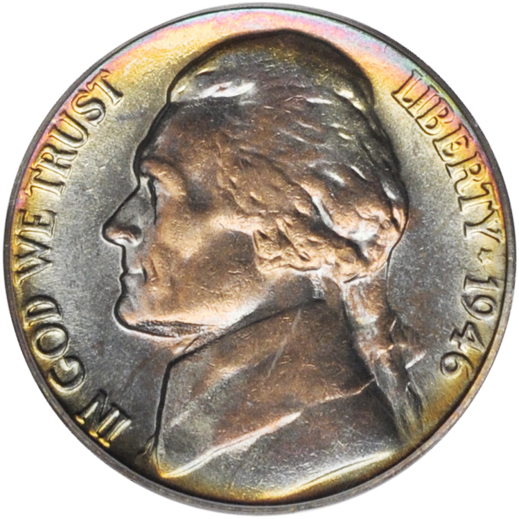 1946 Jefferson Nickel | Sell & Auction Modern Coins