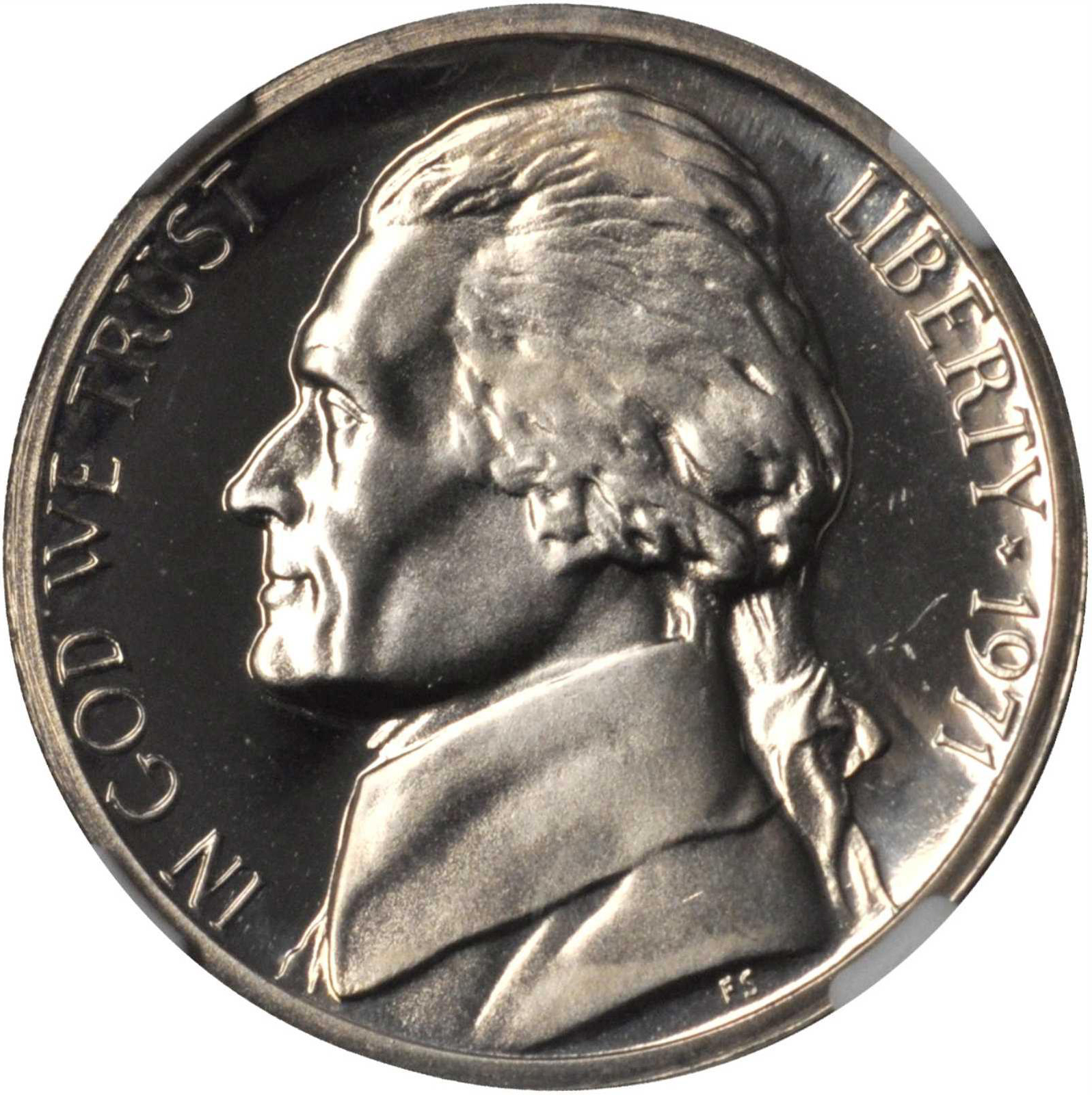 1971 S 5C Proof Jefferson Nickel **Free Shipping** 
