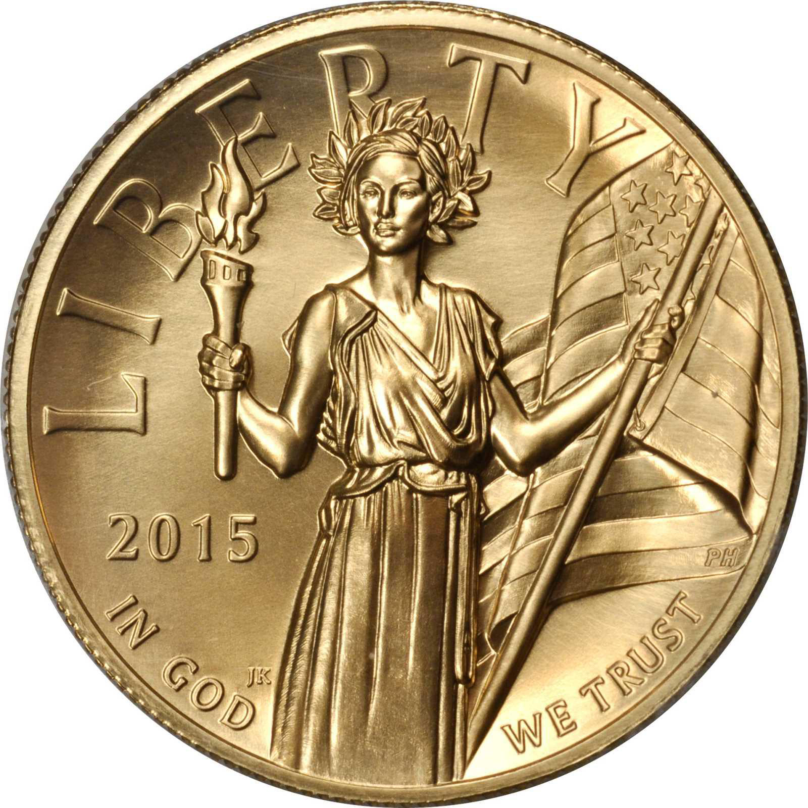 Value of 2015 $100 Liberty High Relief Coin | Sell Gold Coin