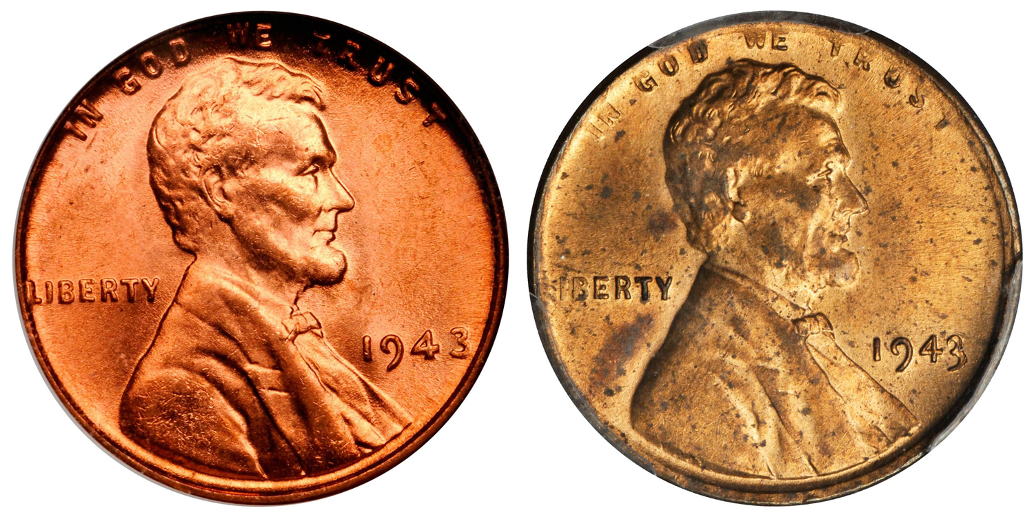 The Truth About 1943 Steel and Bronze Copper Wheat Penny Values