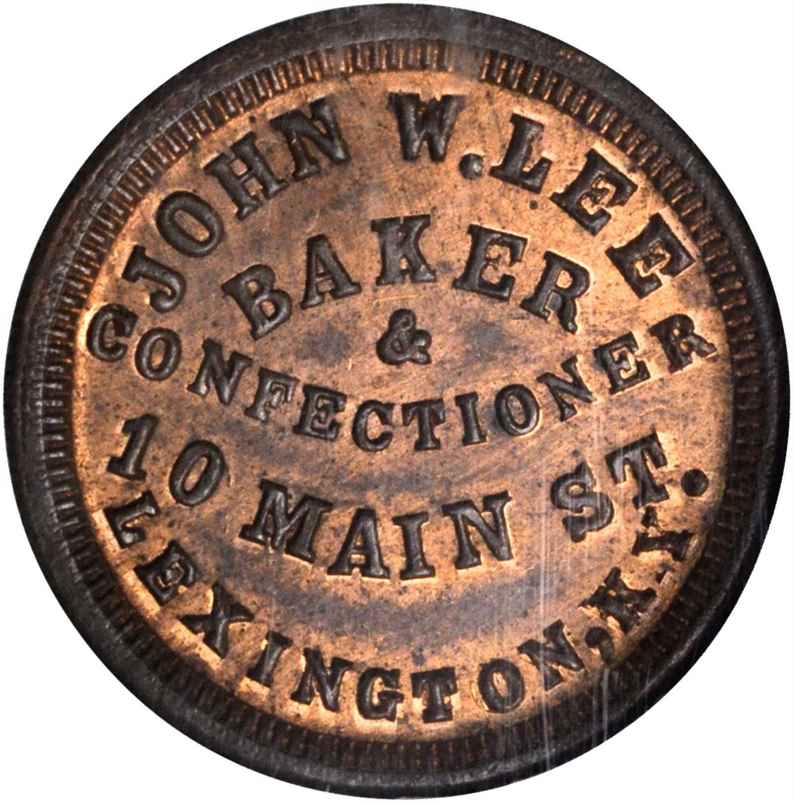 1864 A. Miller & Co. Brass Token