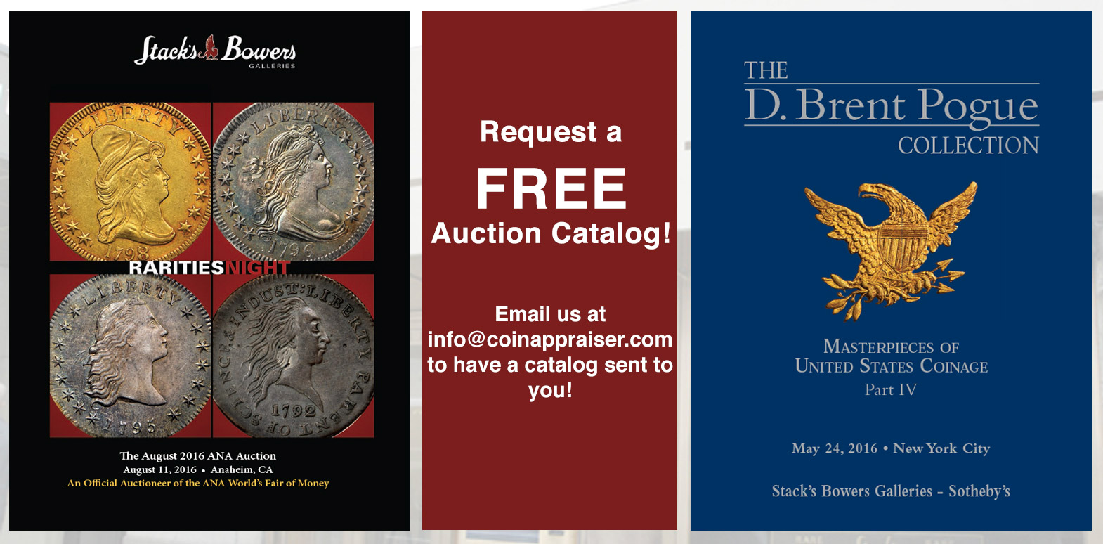 Coin Appraisals and Other Freebies Sell Rare Coins Contact an