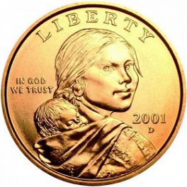 2000 Sacagawea Dollar