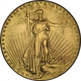 St. Gaudens $20 Gold (1907-1933) Image