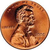 Lincoln Memorial Cents (1959-2008) Image