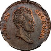 Andrew Jackson Hard Times Tokens (1832-1834) Image