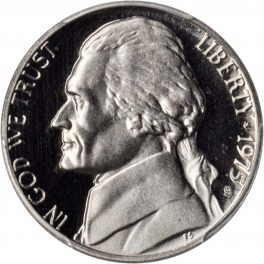 Details about   1975 S Jefferson PROOF Nickel 
