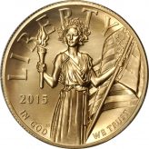 High Relief $100 Gold (2015) Image